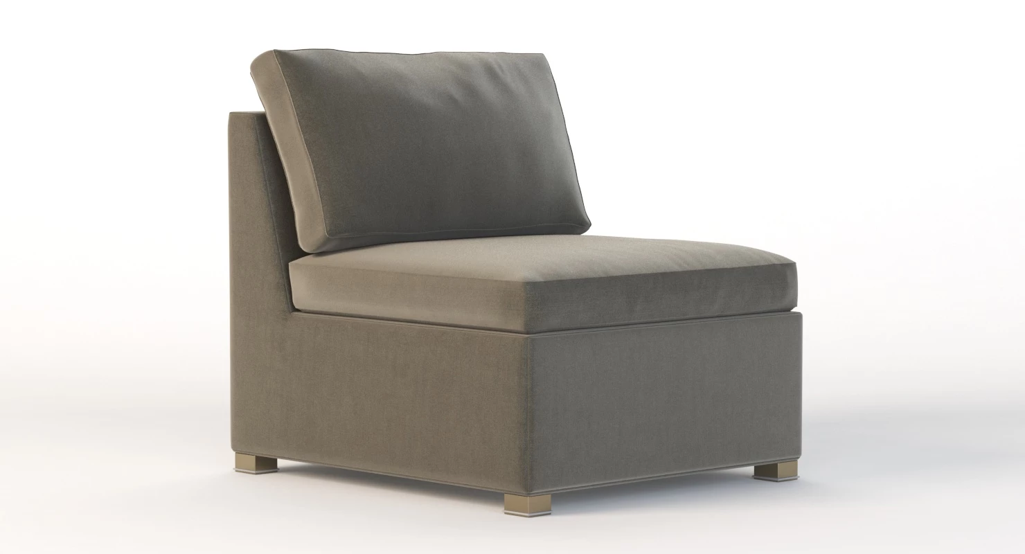 Cane Line Shape Collection 3D Model_08